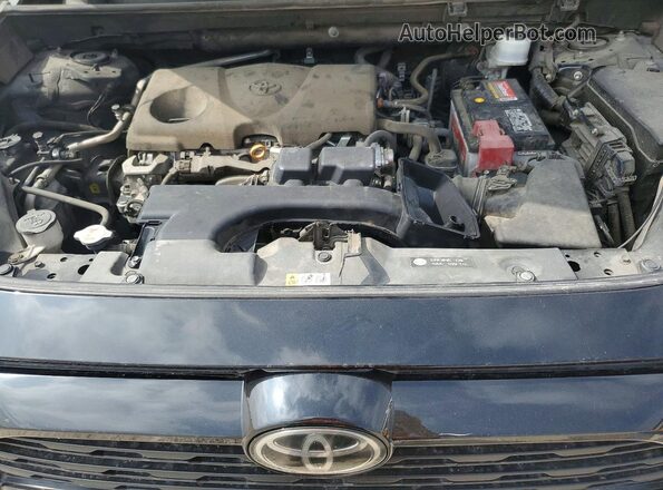 2T3H1RFVXNC178803 2022 TOYOTA RAV4 Черный Вид задней части салона