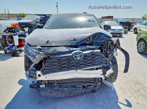 2T3H1RFVXNW228825 2022 TOYOTA RAV4 Черный Вид спереди