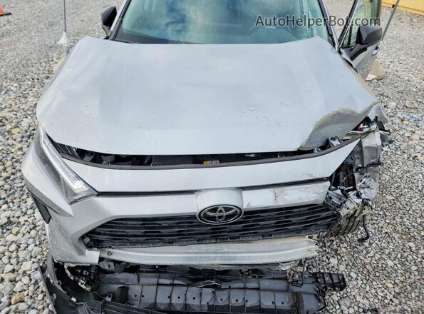 2T3H1RFVXPW268681 2023 TOYOTA RAV4 Silver Widok komory silnika