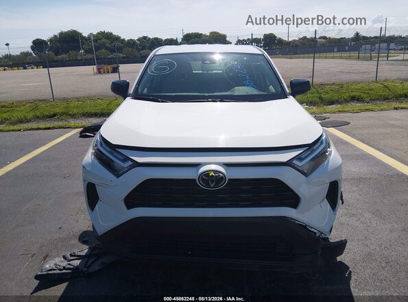 2T3H1RFVXSC333071 2025 TOYOTA RAV4 White Սարքավորումների վահանակի տեսք