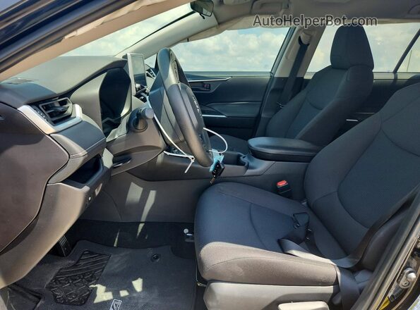 2T3H1RFVXSC361680 2025 TOYOTA RAV4 Black Front interior view