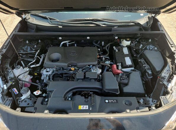2T3H1RFVXSC361680 2025 TOYOTA RAV4 Black Engine compartment view