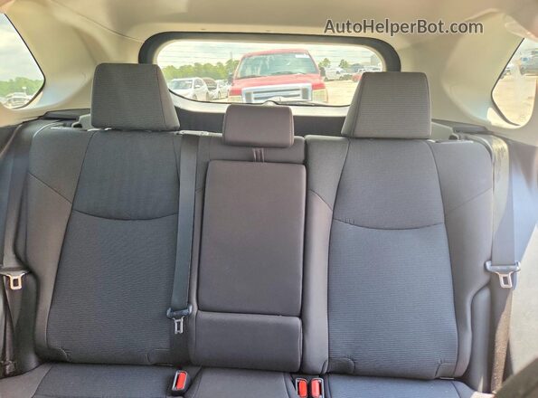 2T3H1RFVXSC361680 2025 TOYOTA RAV4 Black Rear seats view