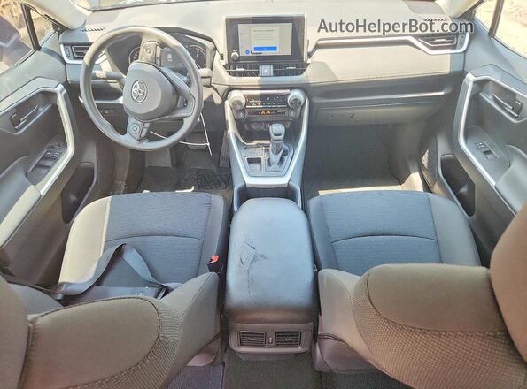 2T3H1RFVXSC361680 2025 TOYOTA RAV4 Black Dashboard view