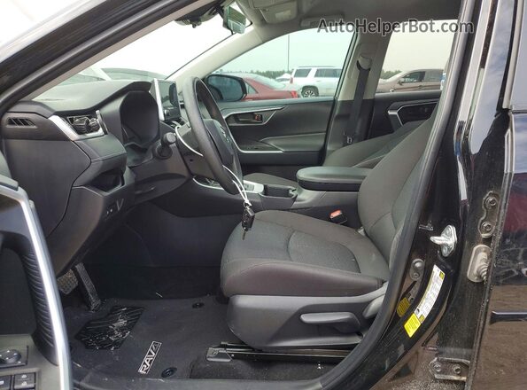 2T3H1RFVXSW412061 2025 TOYOTA RAV4 Black Widok wnętrza z przodu