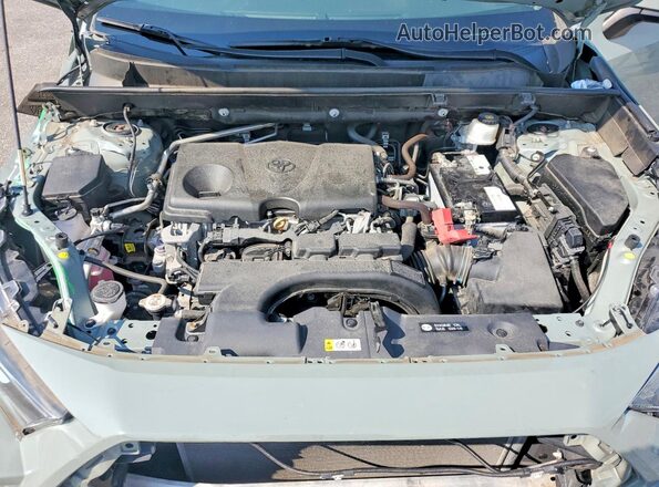2T3J1RFV0KW041171 2019 TOYOTA RAV4 Gray Շարժիչի բաժամունքի տեսք