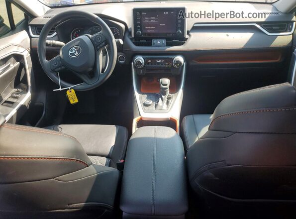 2T3J1RFV0KW041171 2019 TOYOTA RAV4 Gray Առջևի վահանակի տեսք