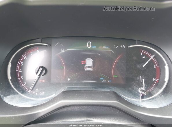 2T3J1RFV0MW158655 2021 TOYOTA RAV4 Black Vista de los asientos traseros