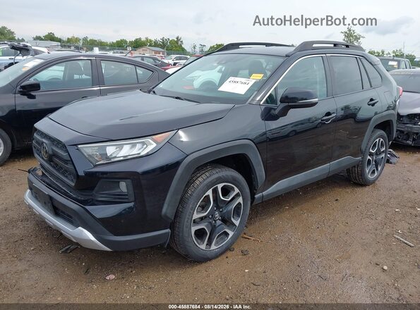 2T3J1RFV0MW158655 2021 TOYOTA RAV4 Black Vista tres cuartos delantera izquierda