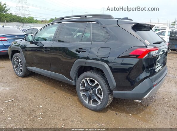2T3J1RFV0MW158655 2021 TOYOTA RAV4 Black Trasero izquierdo