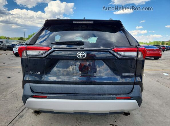 2T3J1RFV0MW170529 2021 TOYOTA RAV4 Black Вид ззаду