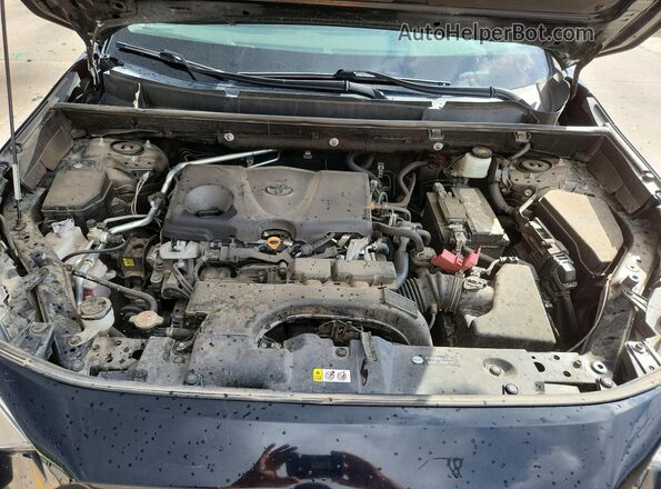 2T3J1RFV0MW170529 2021 TOYOTA RAV4 Black Вид підкапотного простору