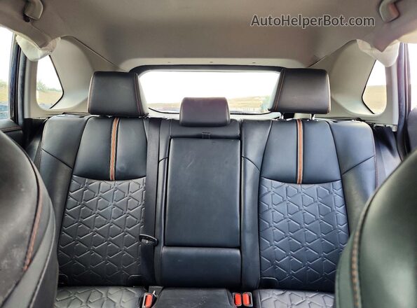 2T3J1RFV0MW170529 2021 TOYOTA RAV4 Black Вид задніх сидінь