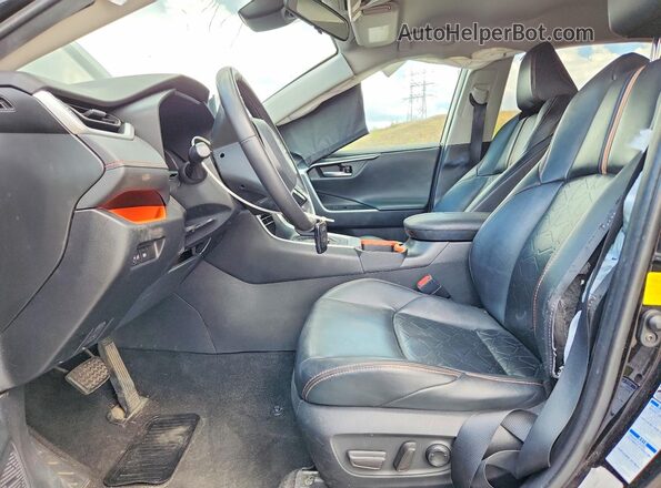 2T3J1RFV0MW170529 2021 TOYOTA RAV4 Black Вид салону спереду