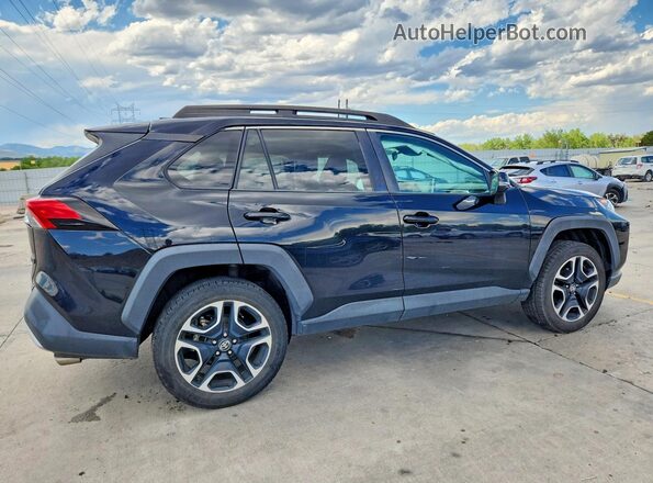 2T3J1RFV0MW170529 2021 TOYOTA RAV4 Black Задня права чверть