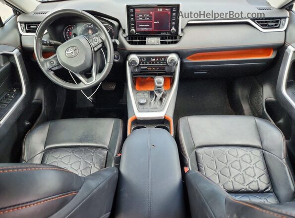 2T3J1RFV0MW170529 2021 TOYOTA RAV4 Black Вид панелі приладів