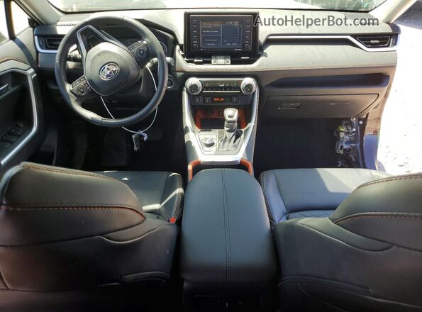 2T3J1RFV0NW262287 2022 TOYOTA RAV4 Black Вид панелі приладів