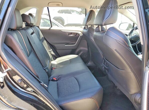 2T3J1RFV0NW262287 2022 TOYOTA RAV4 Black Вид задньої частини салону
