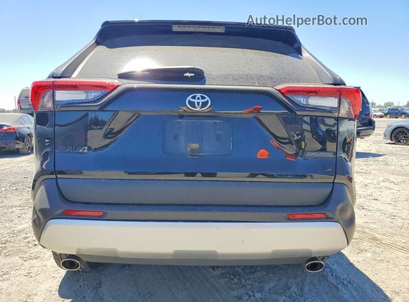 2T3J1RFV0NW262287 2022 TOYOTA RAV4 Black Вид ззаду