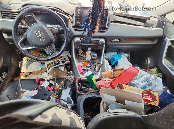 2T3J1RFV1LC082184 2020 TOYOTA RAV4 White Dashboard view