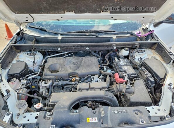 2T3J1RFV1LC082184 2020 TOYOTA RAV4 White Engine compartment view