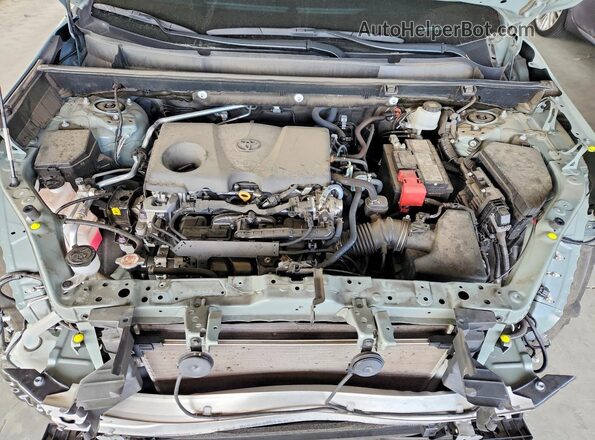 2T3J1RFV1PW350560 2023 TOYOTA RAV4 Gray Widok komory silnika