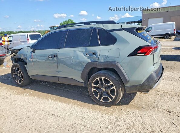 2T3J1RFV2MW178552 2021 TOYOTA RAV4 Teal Rear left
