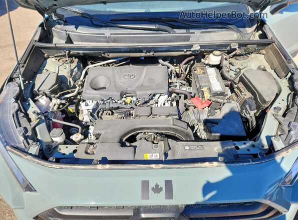 2T3J1RFV2MW212053 2021 TOYOTA RAV4 Gray Widok komory silnika