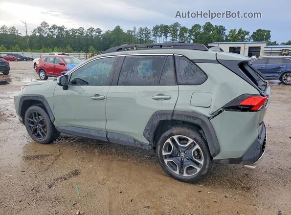 2T3J1RFV2MW233601 2021 TOYOTA RAV4 Green Задня ліва чверть