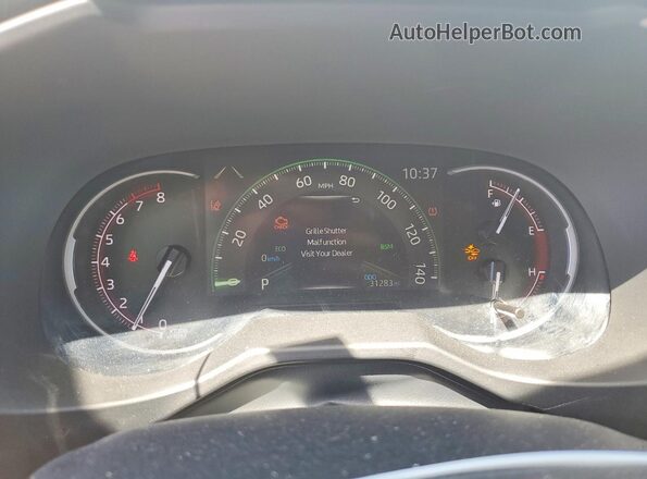 2T3J1RFV2RW450086 2024 TOYOTA RAV4 White Սարքավորումների վահանակի տեսք
