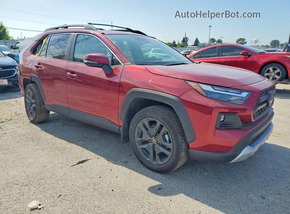 2T3J1RFV4NW306243 2022 TOYOTA RAV4 Red Передня права чверть