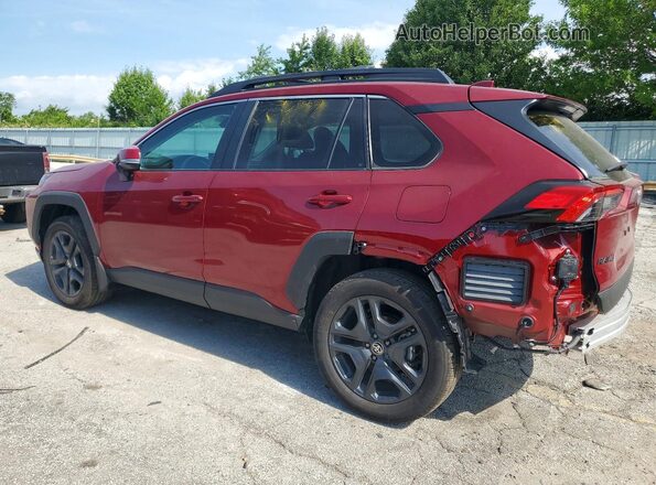 2T3J1RFV4NW306243 2022 TOYOTA RAV4 Red Задня ліва чверть