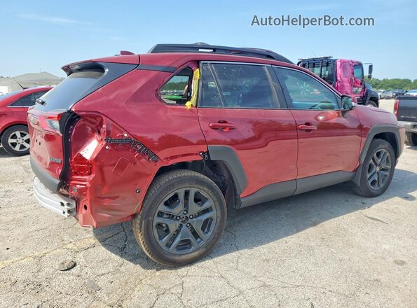 2T3J1RFV4NW306243 2022 TOYOTA RAV4 Red Задня права чверть