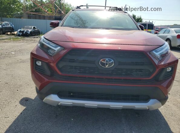 2T3J1RFV4NW306243 2022 TOYOTA RAV4 Red Вид спереду