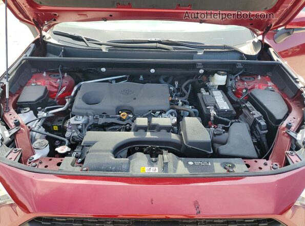 2T3J1RFV4NW306243 2022 TOYOTA RAV4 Red Вид підкапотного простору