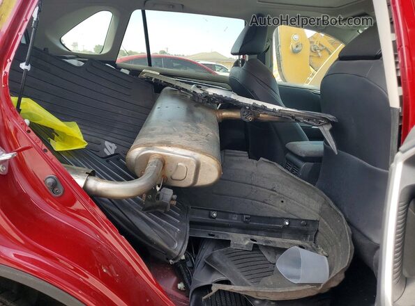 2T3J1RFV4NW306243 2022 TOYOTA RAV4 Red Вид задньої частини салону