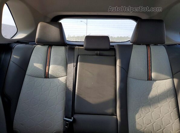 2T3J1RFV5KW016024 2019 TOYOTA RAV4 Maroon Rear seats view