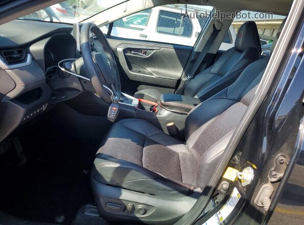 2T3J1RFV5LC076890 2020 TOYOTA RAV4 Black წინა სალონის ხედი