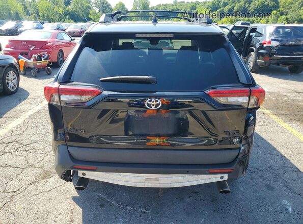 2T3J1RFV5LC076890 2020 TOYOTA RAV4 Black უკანა ხედი