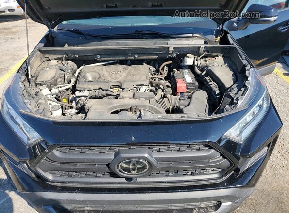 2T3J1RFV5LC076890 2020 TOYOTA RAV4 Black ძრავის განყოფილების ხედი