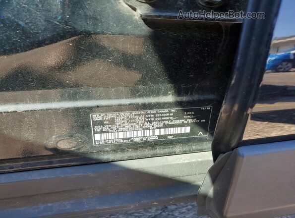 2T3J1RFV5LC076890 2020 TOYOTA RAV4 Black სალონის 360-გრადუსიანი ხედი