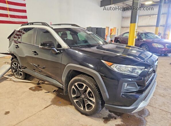 2T3J1RFV6KW049839 2019 TOYOTA RAV4 Black წინა მარჯვენა