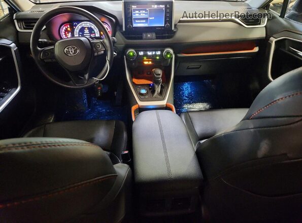 2T3J1RFV6KW049839 2019 TOYOTA RAV4 Black წინა პანელის ხედი
