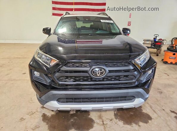 2T3J1RFV6KW049839 2019 TOYOTA RAV4 Black წინა ხედი
