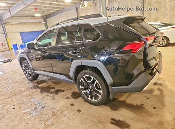 2T3J1RFV6KW049839 2019 TOYOTA RAV4 Black უკანა მარცხენა