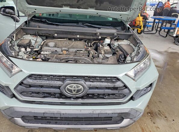 2T3J1RFV6LC108729 2020 TOYOTA RAV4 Бирюзовый Вид подкапотного пространства