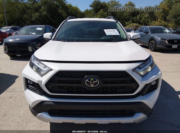 2T3J1RFV6RW476898 2024 TOYOTA RAV4 White Widok zestawu wskaźników