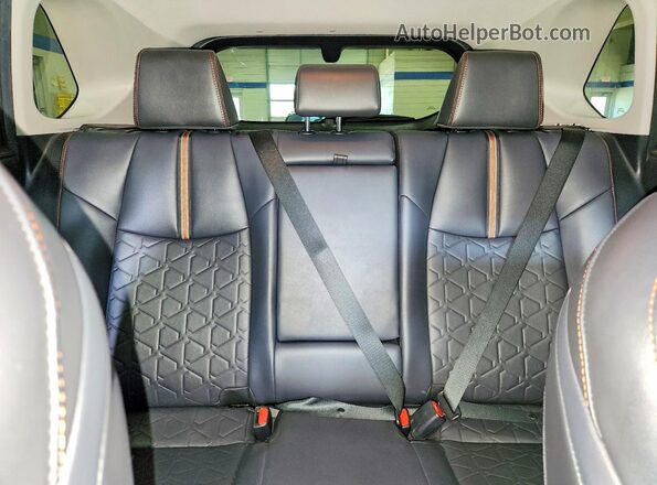 2T3J1RFV7KW002643 2019 TOYOTA RAV4 Бордовый Вид задних сидений