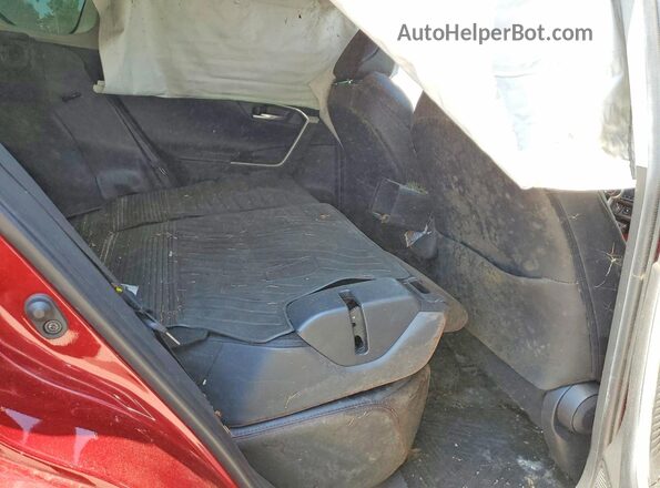 2T3J1RFV7LC119870 2020 TOYOTA RAV4 Burgundy Սալոնի հետևի տեսք
