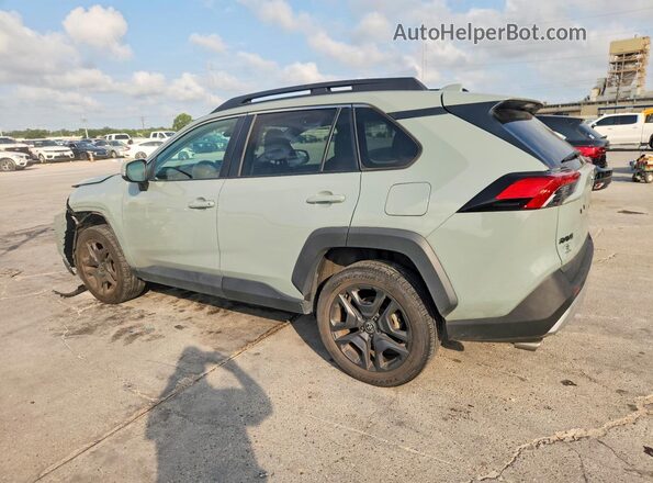 2T3J1RFV8NW257077 2022 TOYOTA RAV4 Green Հետևի ձախ